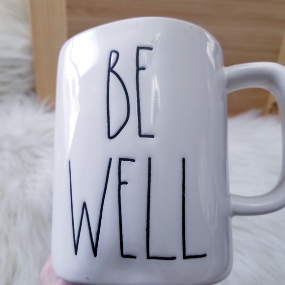 NWT Rae Dunn BE WELL Coffee Mug LL - Picture 4 of 8